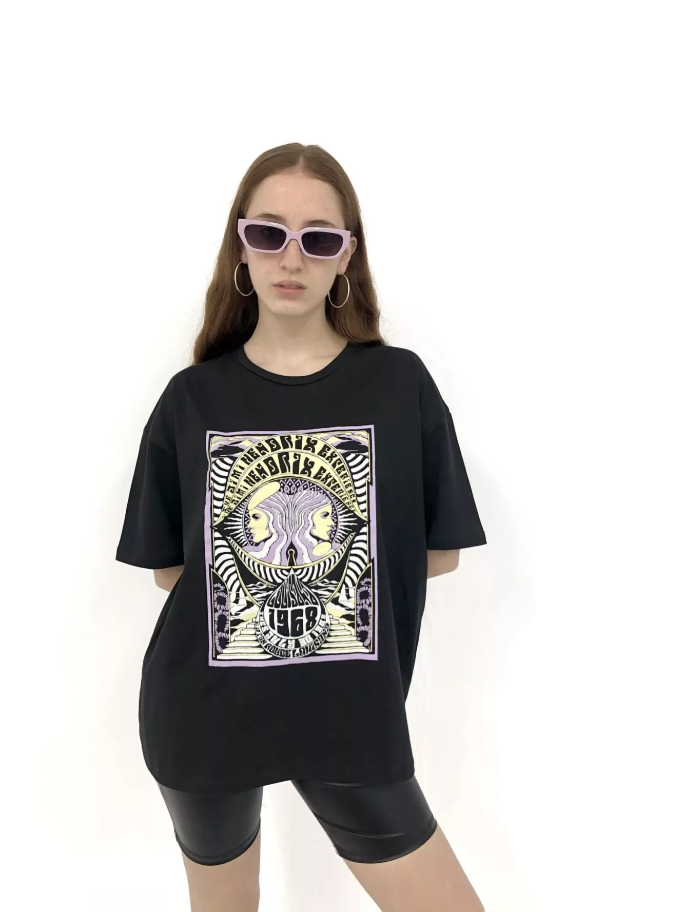 Remera Tamika Oversize C/Estampa Central