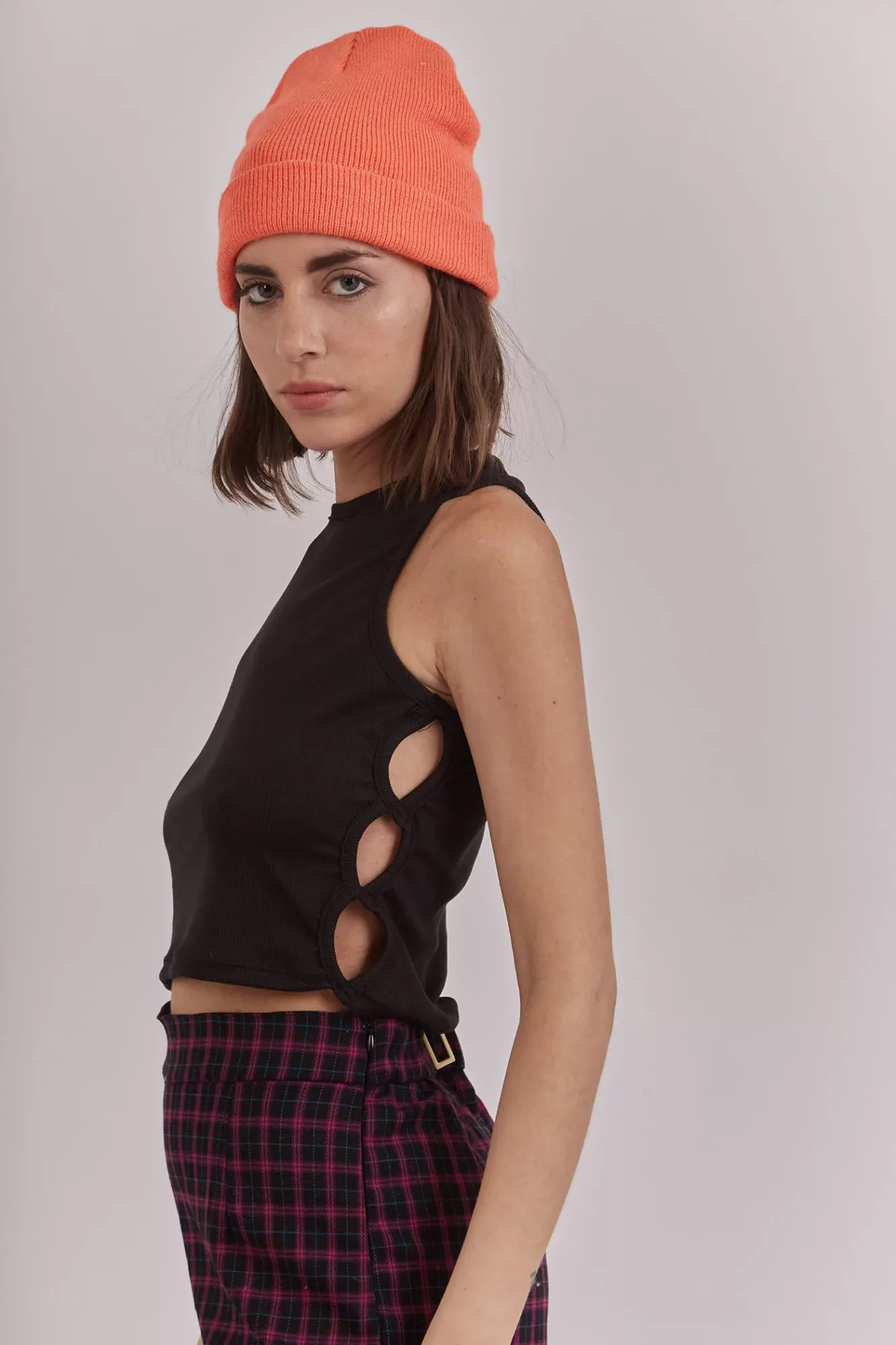 Musculosa Tower Morley C/Recorte Lateral